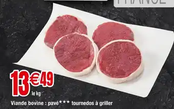 Carrefour Viande bovine: pavé tournedos à griller offre