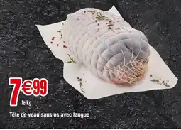 Carrefour Tête de veau sans os avec langue offre