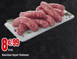 Carrefour Saucisse façon Toulouse offre