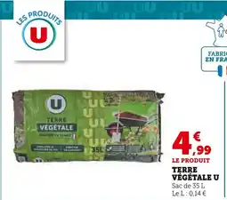 Super U U Terre végétale offre