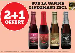 Super U Sur la gamme lindemans offre