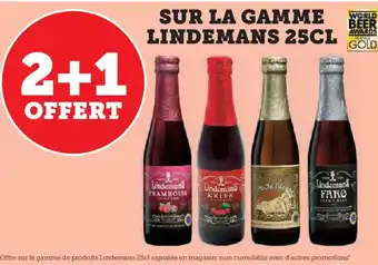 Super U Sur la gamme lindemans offre