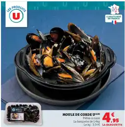 Super U U Moule de corde offre