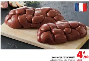 Super U Rognon de bœuf offre