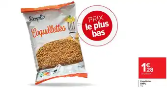 Carrefour Market SIMPL Coquillettes offre