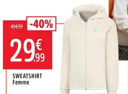 Intersport PUMA Sweatshirt femme offre