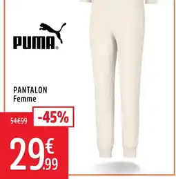 Intersport PUMA Pantalon femme offre