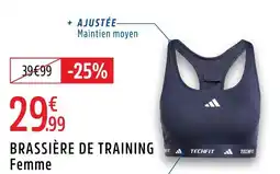 Intersport TECHFIT Brassière de training femme offre