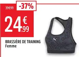 Intersport Brassière de training femme offre