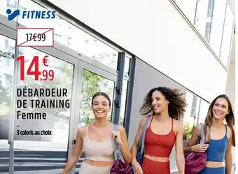 Intersport Débardeur de training femme offre