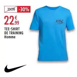 Intersport NIKE Tee-shirt de training homme offre