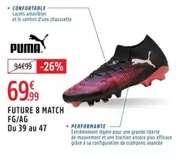 Intersport PUMA Future 8 match fg/ag Du 39 au 47 offre