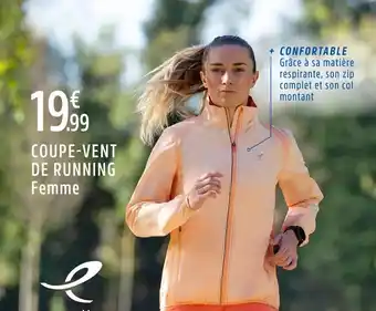 Intersport Coupe-vent de running femme offre