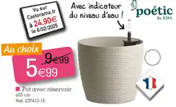 Kandy Pot avec réservoir offre