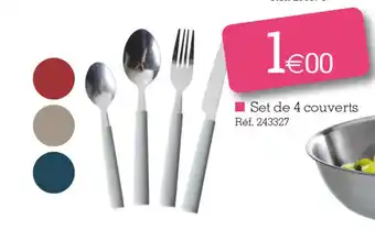 Kandy Set de 4 couverts offre