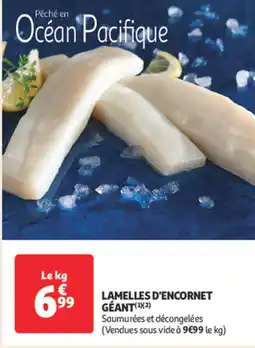 Auchan Lamelles d'encornet géant offre