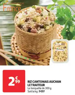 Auchan AUCHAN Riz cantonais letraiteur offre