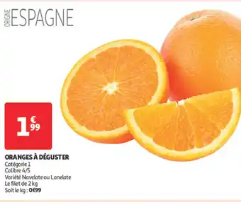 Auchan Oranges à déguster offre