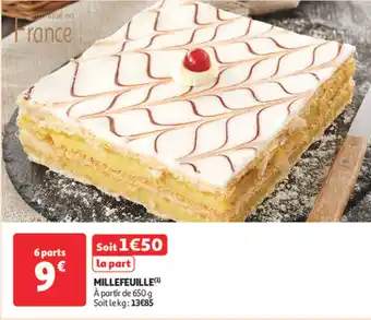 Auchan Millefeuille offre