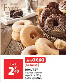 Auchan Donut's offre