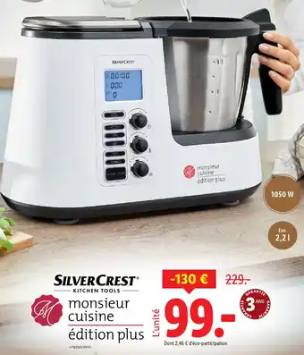 Lidl SILVERCREST® monsieur cuisine offre