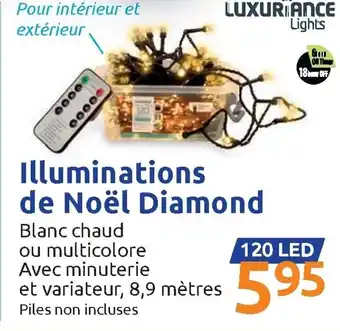 illuminations de noël diamond