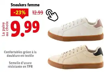 Lidl Sneakers femme offre