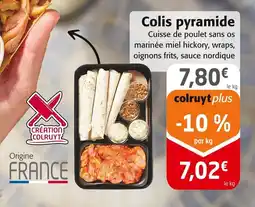 Colruyt Colis pyramide offre