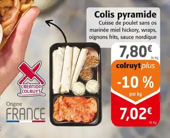 Colruyt Colis pyramide offre