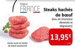 Colruyt Steaks hachés de bœuf offre