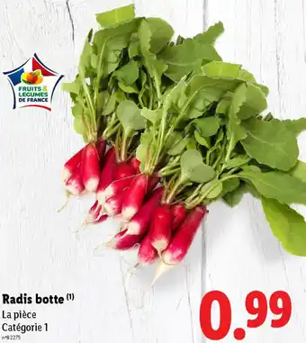 Lidl Radis botte offre