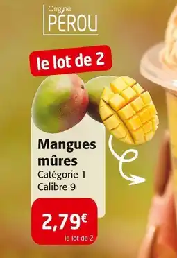 Colruyt Mangues mûres offre