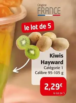 Colruyt Kiwis Hayward offre