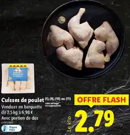 Lidl Cuisses de poulet offre