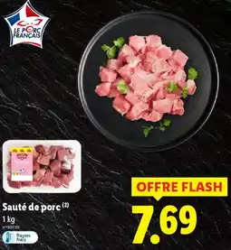 Lidl Sauté de porc offre