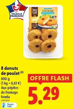 Lidl 8 donuts de poulet offre