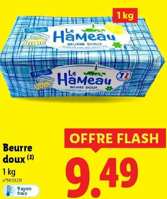 Lidl Beurre doux offre