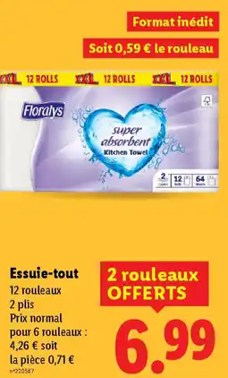 Lidl Essuie-tout offre