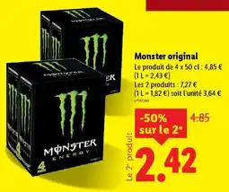 Lidl Monster original offre