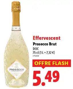 Lidl Prosecco Brut offre