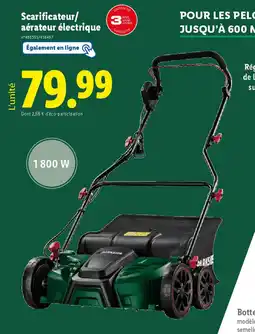 Lidl Scarificateur/ aérateur électrique offre