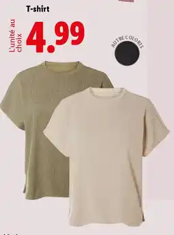 Lidl T-shirt offre