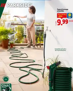 Lidl Tuyau d'arrosage extensible offre