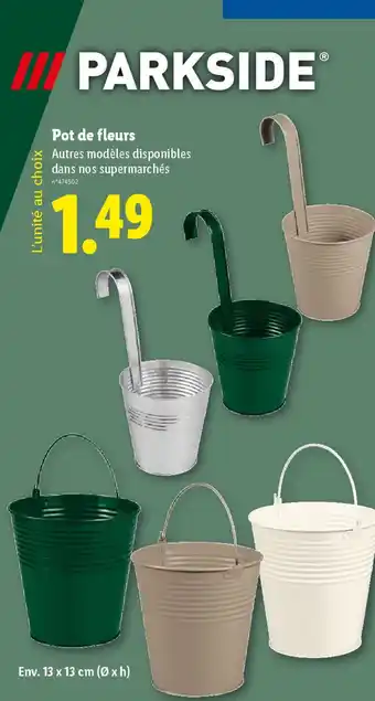 Lidl PARKSIDE Pot de fleurs offre