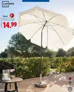 Lidl LIVARNO home Parasol offre