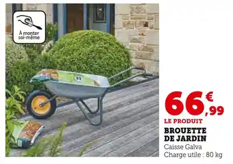 Hyper U Brouette de Jardin offre