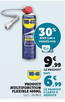 Hyper U WD-40 Produit multifonction flexible 400ml offre