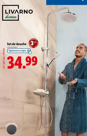 Lidl LIVARNO home Set de douche offre