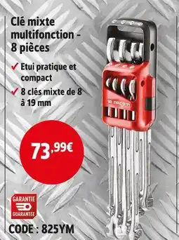 Screwfix FACOM Clé mixte multifonction - 8 pièces offre