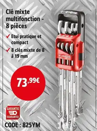 Screwfix FACOM Clé mixte multifonction - 8 pièces offre